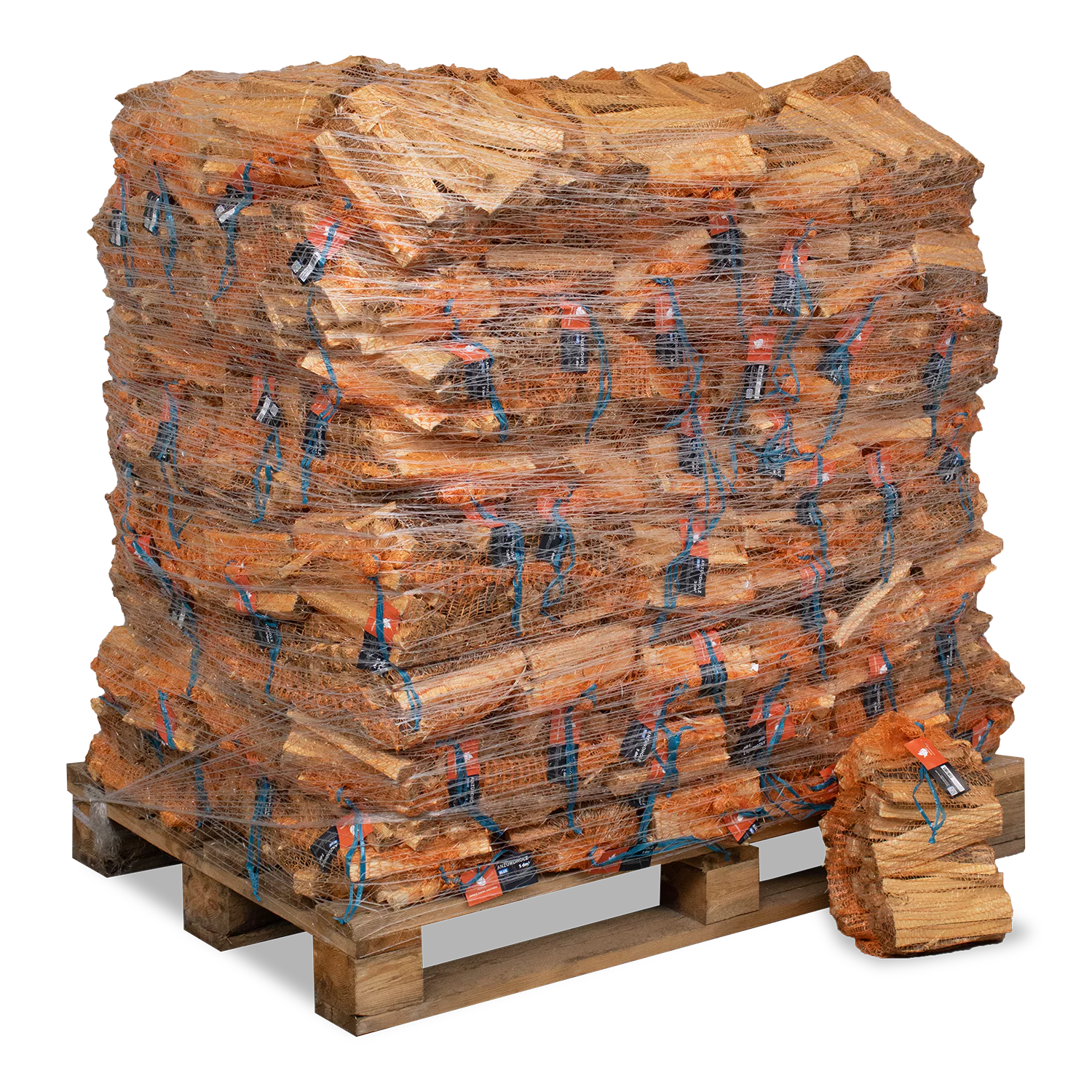 Brennholz Anzündholz Blue 18 cm 9.6 x 20 kg ( Scheitlänge	18 cm )